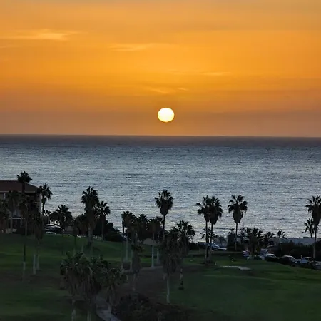 Daire Golf View - Stunning Ocean View Golf Del Sur San Miguel de Abona